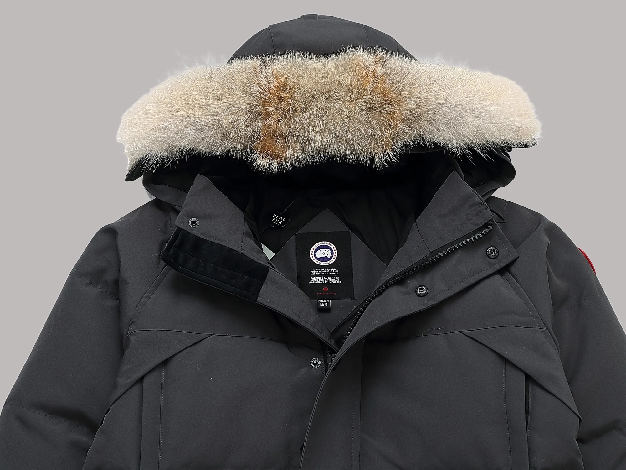 P820 ​​Big Goose emory series Parker Color: black, off-white, Zhangqing, graphite gray Size S-XXL
